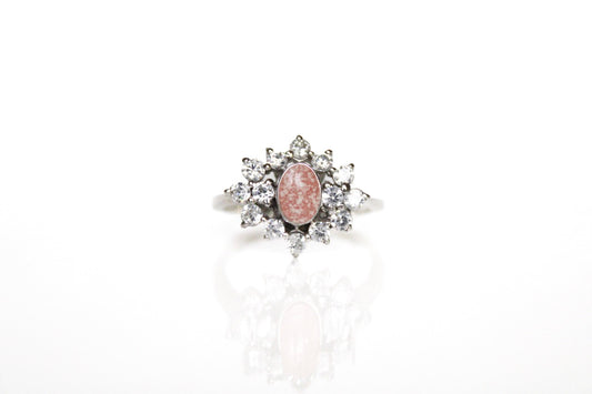 herinneringsring gevuld met moedermelk