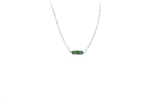 925 sterling silver necklace with Kyaniet