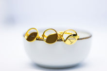 Afbeelding in Gallery-weergave laden, 925 Sterling Silver Engravable Dots Ring - Gold Plated
