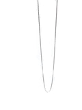 Minimalistische 925 sterling zilveren Lina ketting, subtiele zilveren schakelketting voor as- en moedermelkhangers, handgemaakt door Néhlia.