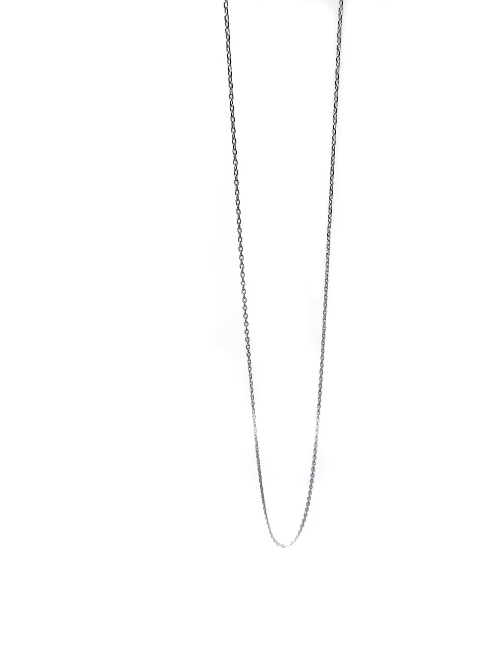 Minimalistische 925 sterling zilveren Lina ketting, subtiele zilveren schakelketting voor as- en moedermelkhangers, handgemaakt door Néhlia.